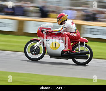 Giacomo Agostini MV Agusta 500 Goodwood Festival of Speed 2014 Stockfoto