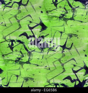 Grunge alten Ornament blau, grün Zeichnung Usa bunte Sprüche Stockfoto