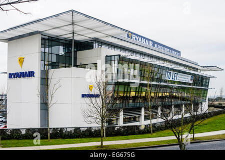 Ryanair Corporate Headquarter, Airside Business Park, Schwerter, Dublin Stockfoto