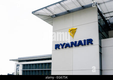 Ryanair Corporate Headquarter, Airside Business Park, Schwerter, Dublin Stockfoto