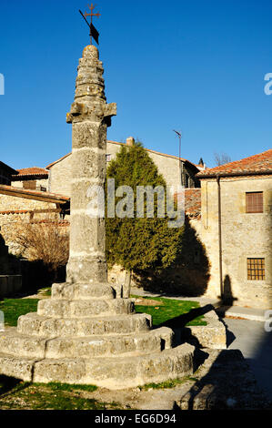 Calatañazor, mittelalterlichen Dorf in Soria, Spanien Stockfoto