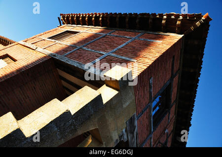 Calatañazor, mittelalterlichen Dorf in Soria, Spanien Stockfoto