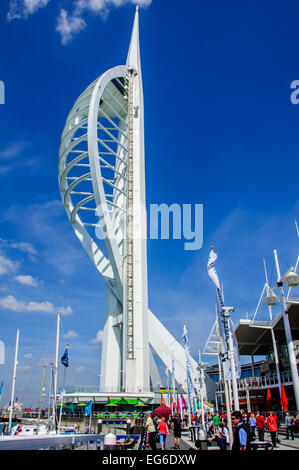 Spinnaker Tower, Gunwharf Quays, Portsmouth, Hampshire, UK Stockfoto