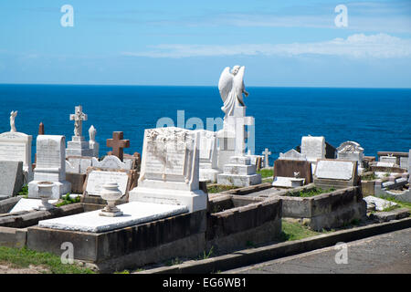 Waverley Friedhof auf den Klippen am Bronte, östlichen Vororte, Sydney, Australien Stockfoto