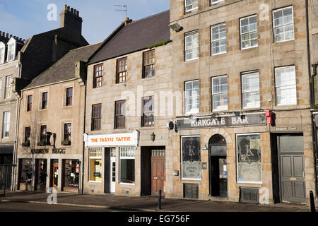 Oberen Kirkgate Aberdeen Stockfoto