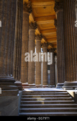 Kolonnade Kasaner Kathedrale, St. Petersburg, Russland Stockfoto