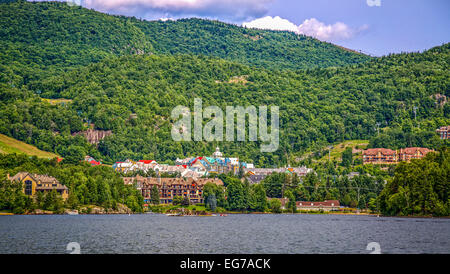 Mont-Tremblant, Quebec, Kanada Stockfoto