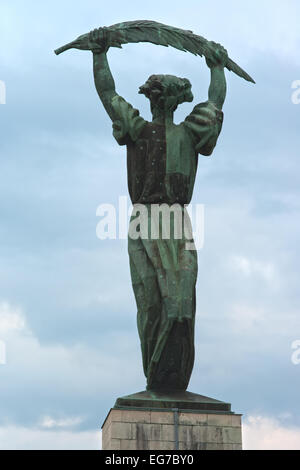 Liberation Monument am Gellertberg. Budapest, Ungarn Stockfoto