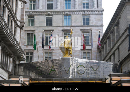 Savoy Hotel London Stockfoto