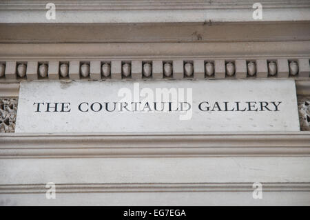 Die Courtauld Gallery im Somerset House im Zentrum von London Stockfoto