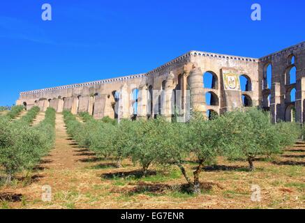 Elvas Aquaedukt - Elvas Aquädukt 05 Stockfoto