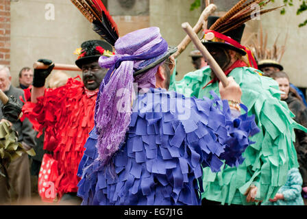 Medway die jährliche fegt Festival erschafft, die Freude und das Lachen von der Rauchfangkehrer bei ihren traditionellen Urlaub genossen: o Stockfoto