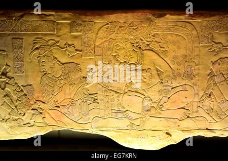 König Pakal in alten Maya-Ruinen von Palenque. Chiapas, Mexiko. Stockfoto