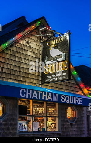Der Chatham Squire Pub, Cape Cod, Massachusetts, USA Stockfoto