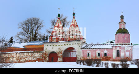 St. Alexander Convent, Susdal, Vladimir Region, Russland Stockfoto