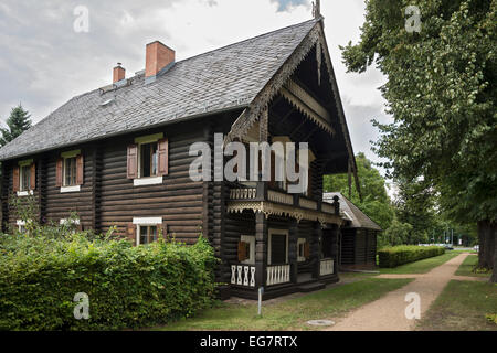 , Holzhaus in die russische Kolonie Alexandrowka, Potsdam, Deutschland, Stockfoto