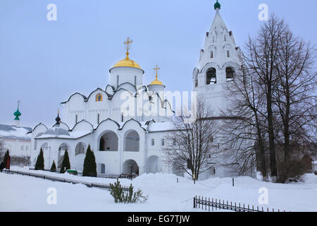 Kloster der Fürsprache der Heiligen Jungfrau, Susdal, Vladimir Region, Russland Stockfoto