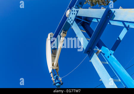 Bereich Ölpumpe Jack an Moonie, Queensland, Australien Stockfoto