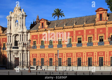 Spanien, Andalusien, Sevilla, Palacio de San Telmo, Palast, Stockfoto