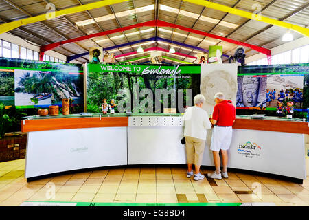 Santo Tomas Guatemala Anschlag auf eine westliche Karibik Crusie aus Tampa Florida Stockfoto