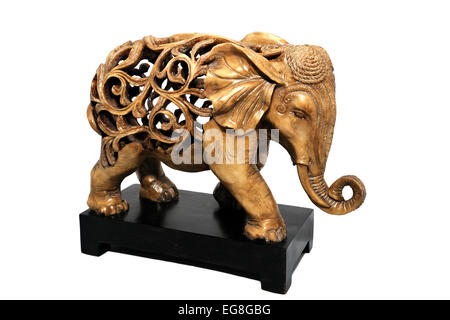 eine Reproduktion eines Tang-Dynastie filigrane Elefanten Stockfoto