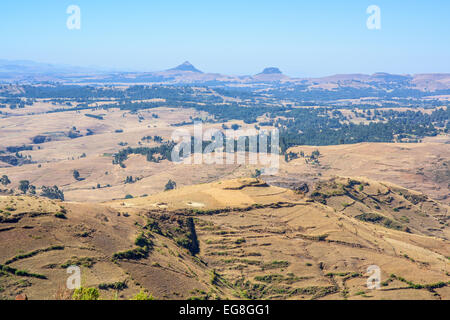 Simien Mountains in Äthiopien Stockfoto