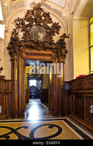 Piemont Turin Consolata Heiligtum Sakristei Stockfoto