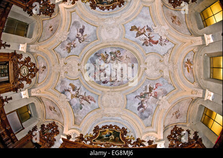 Piemont Turin Consolata Heiligtum, Sakristei, Tresor Stockfoto