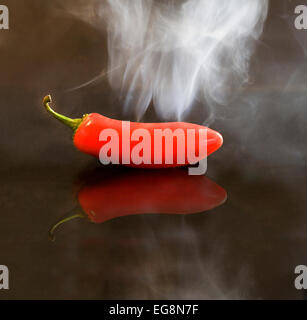 Eine rote heiß, würzig, rote Chili Stockfoto