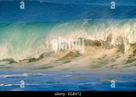 Norden von Kauai Wellen. Stockfoto