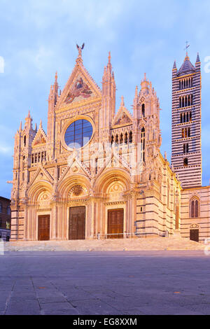 Dom von Siena (Duomo di Siena), Italien Stockfoto