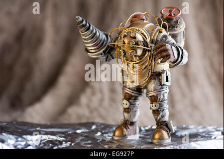 Big Daddy Bioshock Monster statue Stockfoto