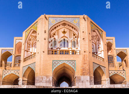 Brücken-Brücke in Isfahan, Iran. Stockfoto