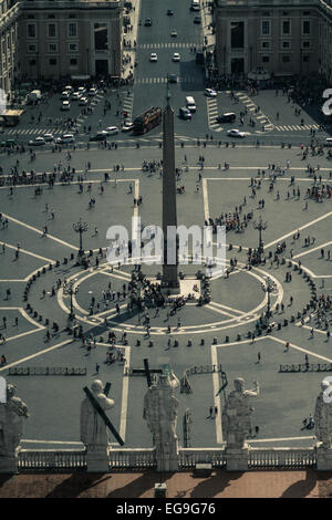 Vatikan, Petersplatz Stockfoto