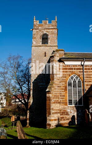 St. Margarets Kirche, Denton, Northamptonshire, England, Vereinigtes Königreich Stockfoto