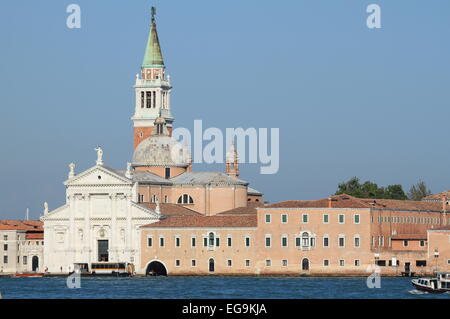 St. George Island und Kirche in Venedig, Italien Stockfoto