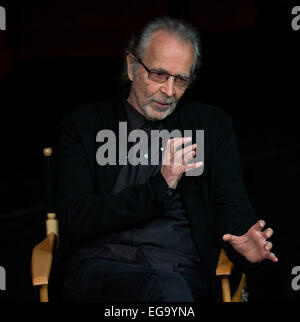 Santa Monica, Kalifornien, USA. 19. Februar 2015. Musik-Legende HERB ALPERT spricht über seine Karriere in der Musik bei einem Live-Gespräche Los Angeles-Event. © Brian Cahn/ZUMA Draht/Alamy Live-Nachrichten Stockfoto