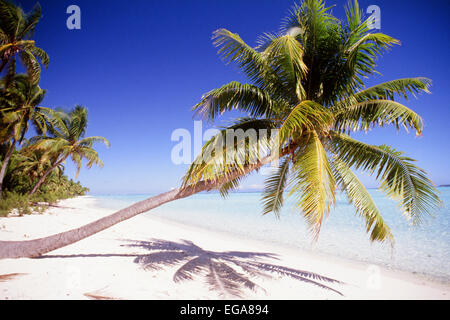 One Foot Island, Aitutaki, Cook-Inseln Stockfoto