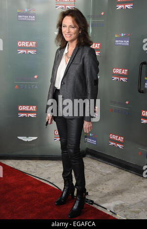 Los Angeles, Kalifornien, USA. 20. Februar 2015. Jacqueline Bisset Teilnahme an der großen britischen Film Empfang statt im The London West Hollywood in West Hollywood, Kalifornien am 20. Februar 2015. 2015. Credit: D. Long/Globe Fotos/ZUMA Draht/Alamy Live-Nachrichten Stockfoto