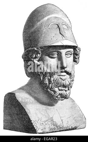 Themistokles oder Themistokles, c. 524-459 v. Chr., ein athenischer Politiker und general Stockfoto