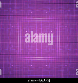 Symmetrischen abstrakten Hintergrund in Tönen lila mit der Textur von Linien und geometrische Elemente Stockfoto
