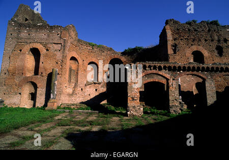 Italien, Rom, Via Appia Antica, Villa dei Quintili, Nymphaeum Stockfoto