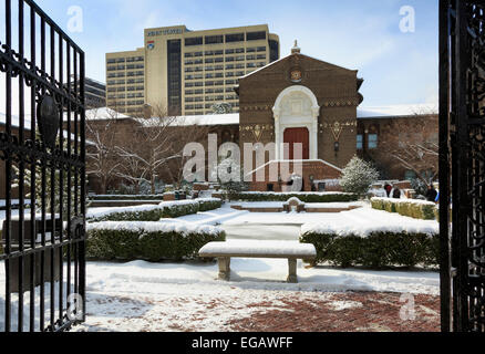 University of Pennsylvania Museum of Archaeology und Anthropologie im Winter, Philadelphia, Pennsylvania, USA Stockfoto