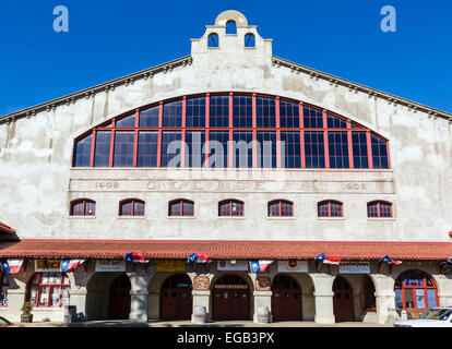 Cowtown Coliseum, Exchange Avenue, Stockyards District, Fort Worth, Texas, USA Stockfoto