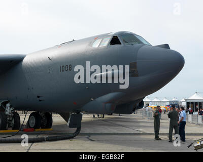 Boeing b-52 (Stratofortress) strategische Bomber. Stockfoto