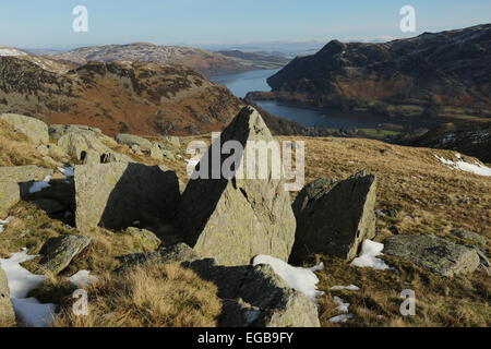 Ullswater Morgenlicht Stockfoto