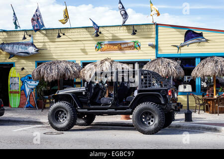 Jensen Beach Florida, Jensen Beach Boulevard, Mulligan's Beach House Bar & and Grill, Restaurant Restaurants Essen Essen Essen Essen gehen Cafe Cafés Bistro, out Stockfoto