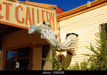 Kunstgalerie, Silverton, New-South.Wales, Australien Stockfoto
