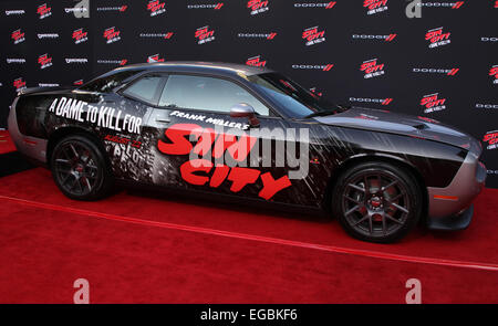 FRANK Millers SIN CITY: A DAME zu töten für Los Angeles premiere Featuring: Atmosphäre wo: Hollywood, Kalifornien, USA bei: 20. August 2014 Stockfoto