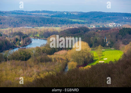 'Haus Oefte' Golfplatz, Essen, Deutschland Stockfoto